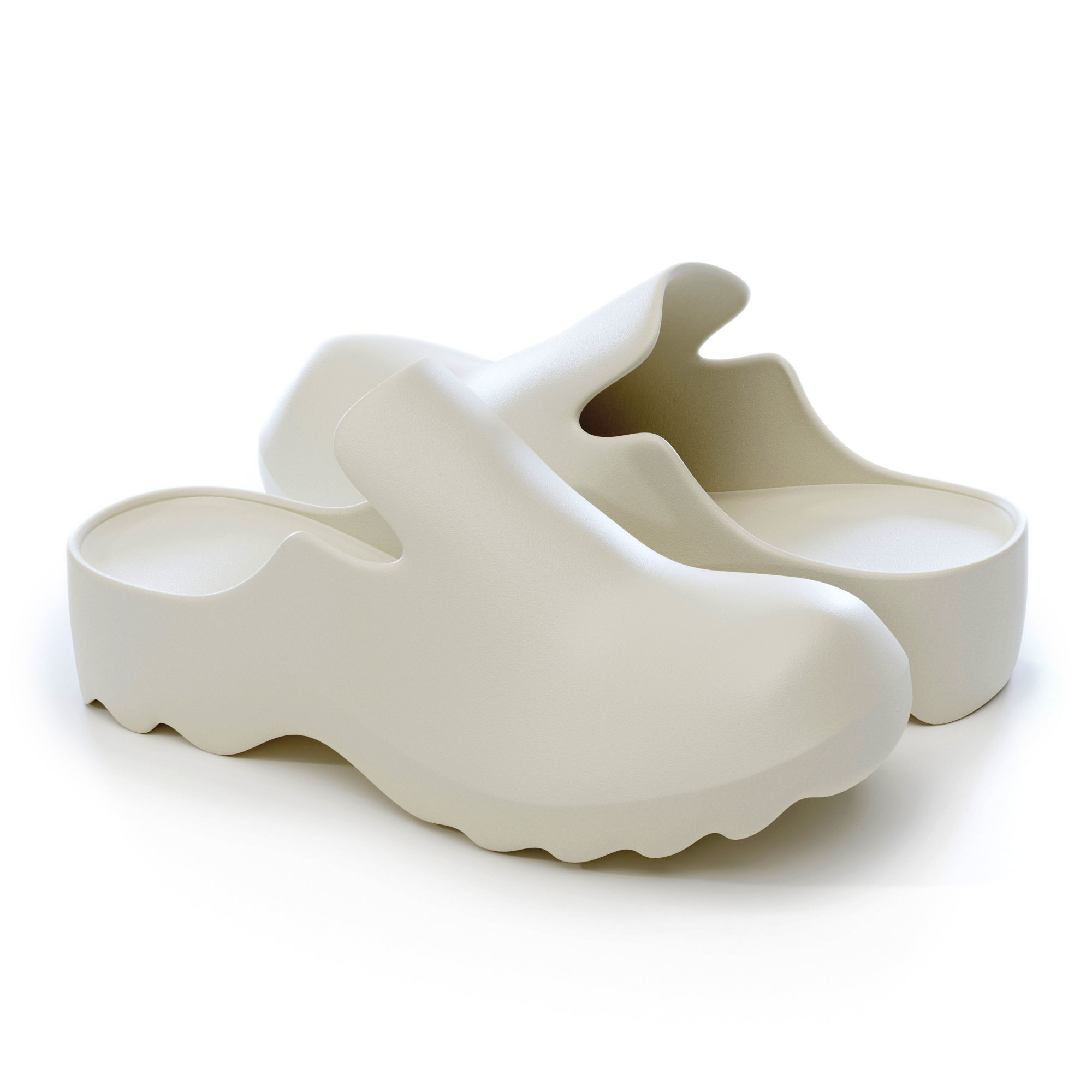 Rubber Flash Clogs 3D model_5
