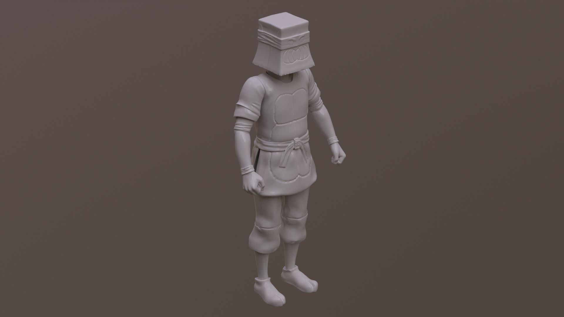 Crooked Ninja Turtle Gang - TMNT 1987 TV series 3D print model_4