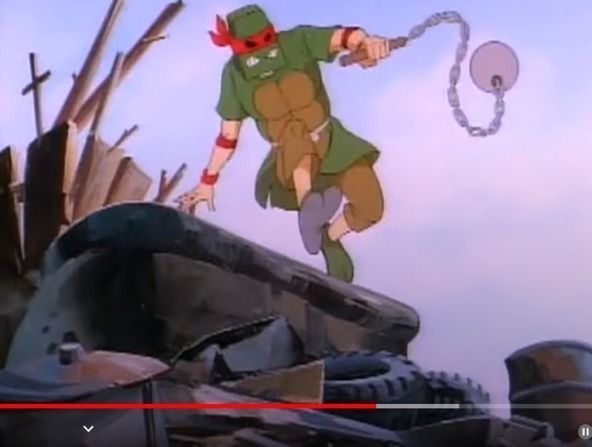 Crooked Ninja Turtle Gang - TMNT 1987 TV series 3D print model_16