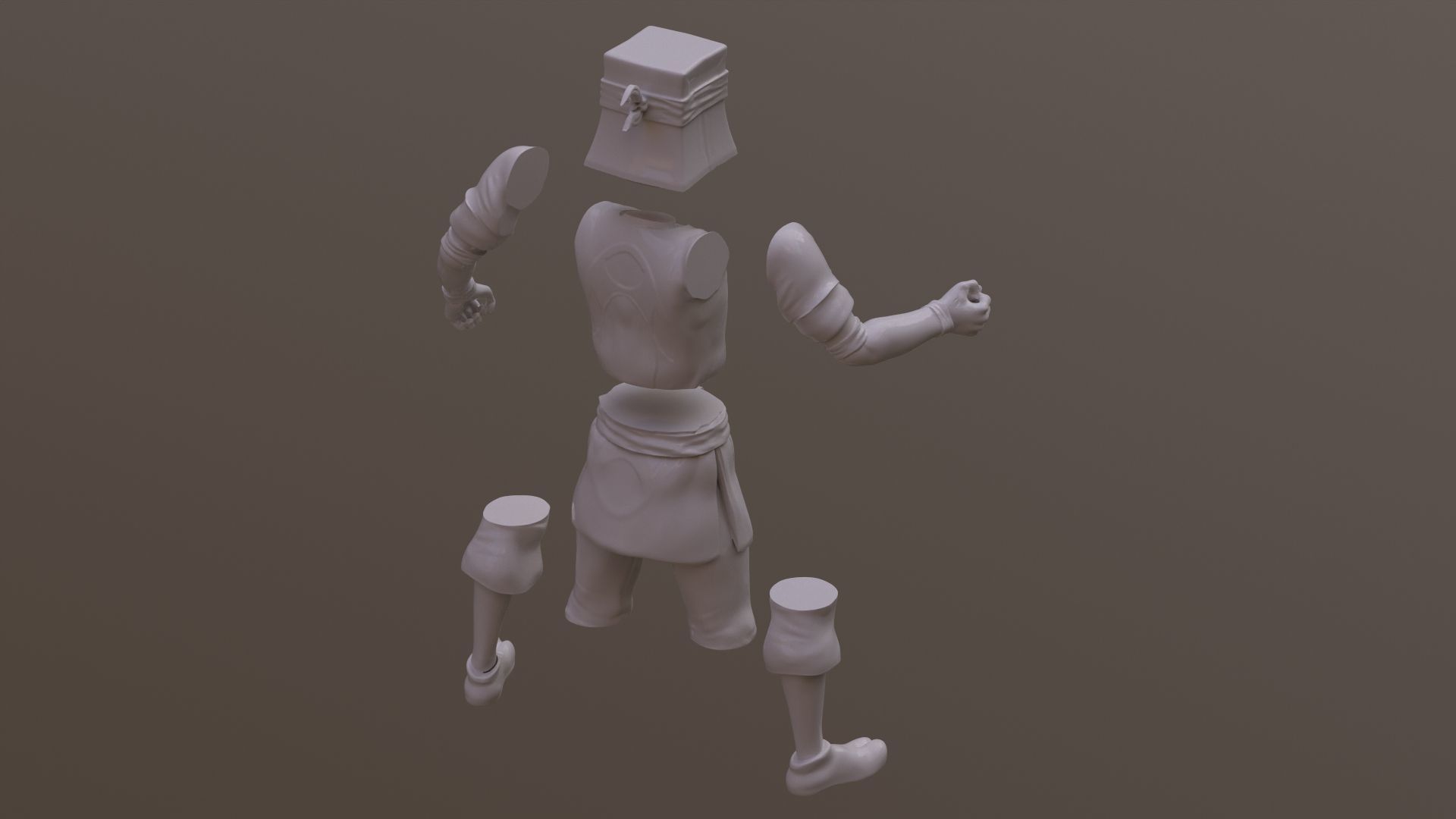 Crooked Ninja Turtle Gang - TMNT 1987 TV series 3D print model_23