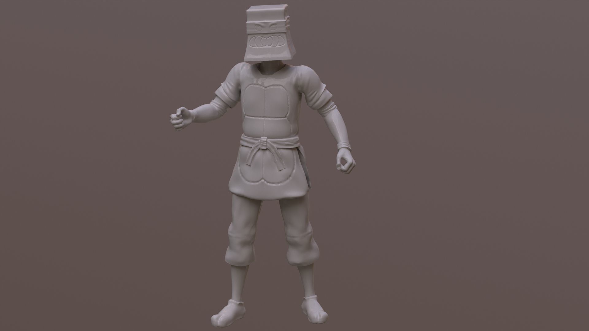 Crooked Ninja Turtle Gang - TMNT 1987 TV series 3D print model_21