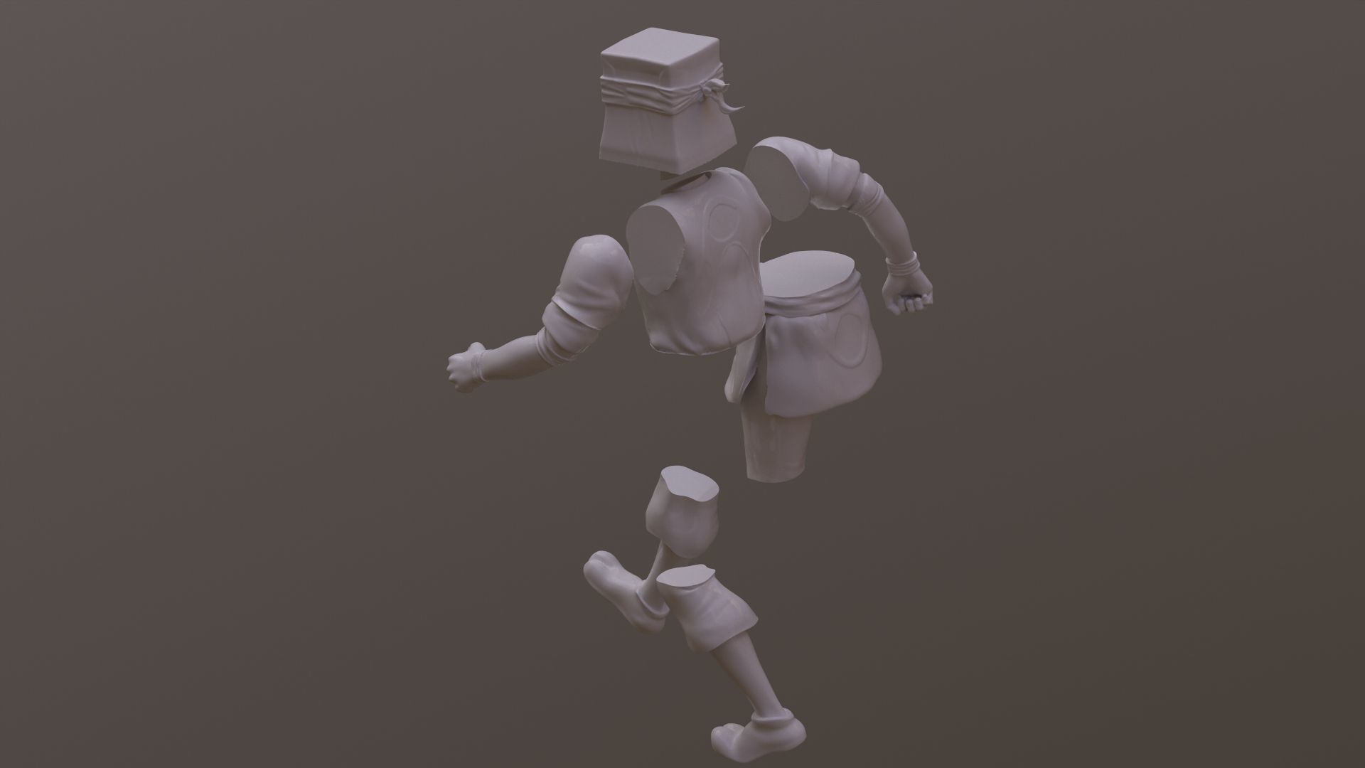 Crooked Ninja Turtle Gang - TMNT 1987 TV series 3D print model_19