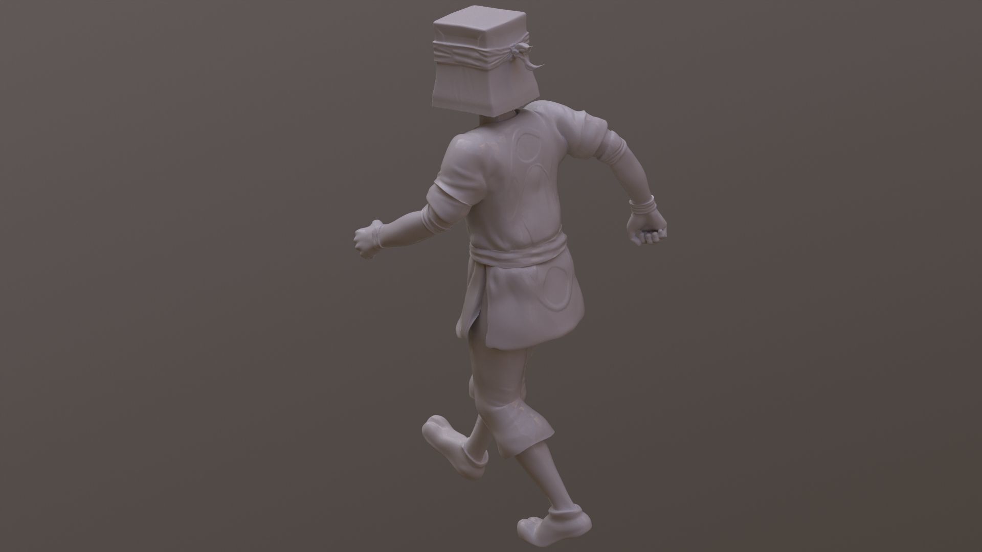 Crooked Ninja Turtle Gang - TMNT 1987 TV series 3D print model_18