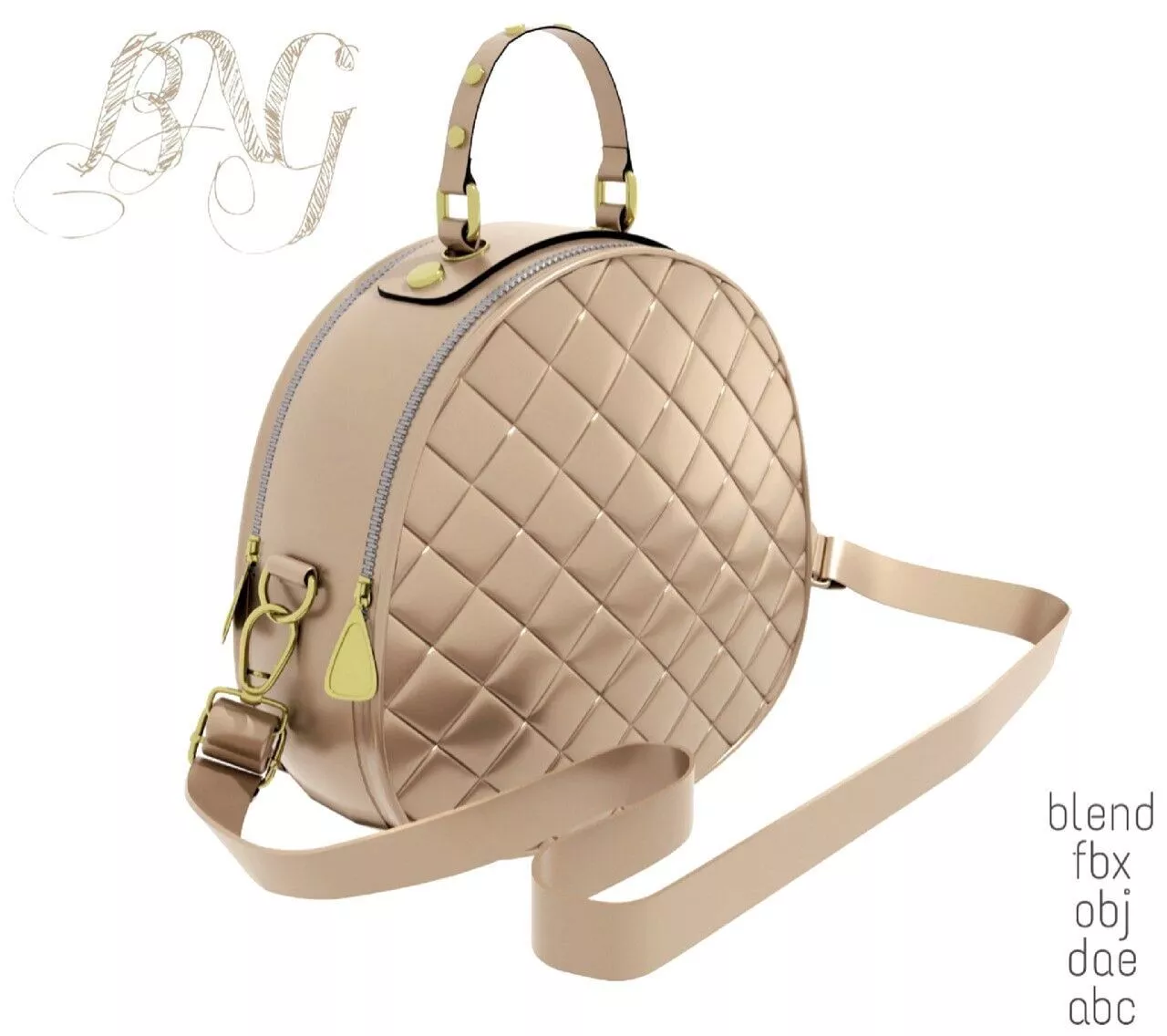 Girls Bag 3D model