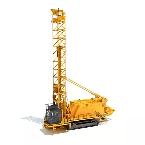 Rotary Drilling Rig 3D model