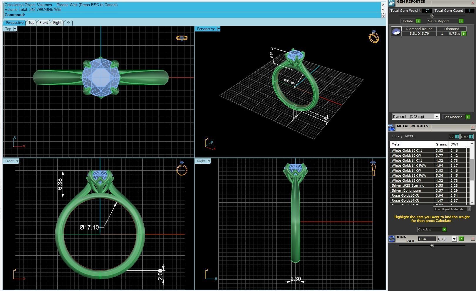 Brendan Loftus Diamond Ring 3D print model_4