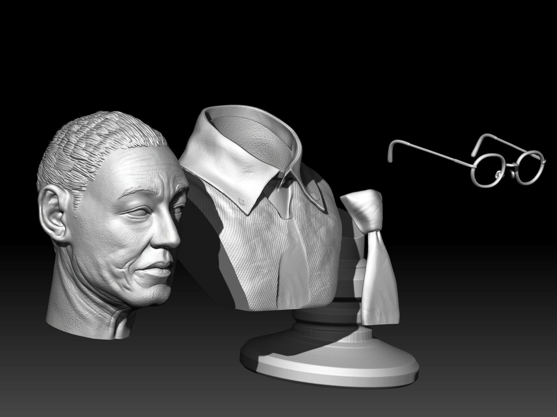 GUS GUSTAVO FRING 3D print model_4