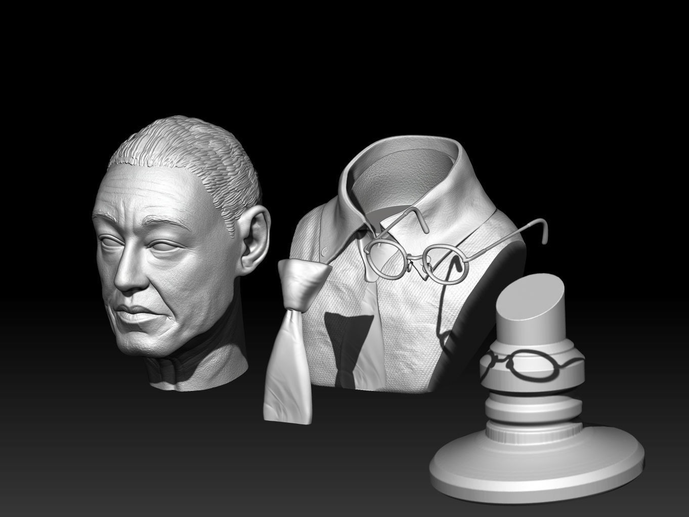 GUS GUSTAVO FRING 3D print model_3