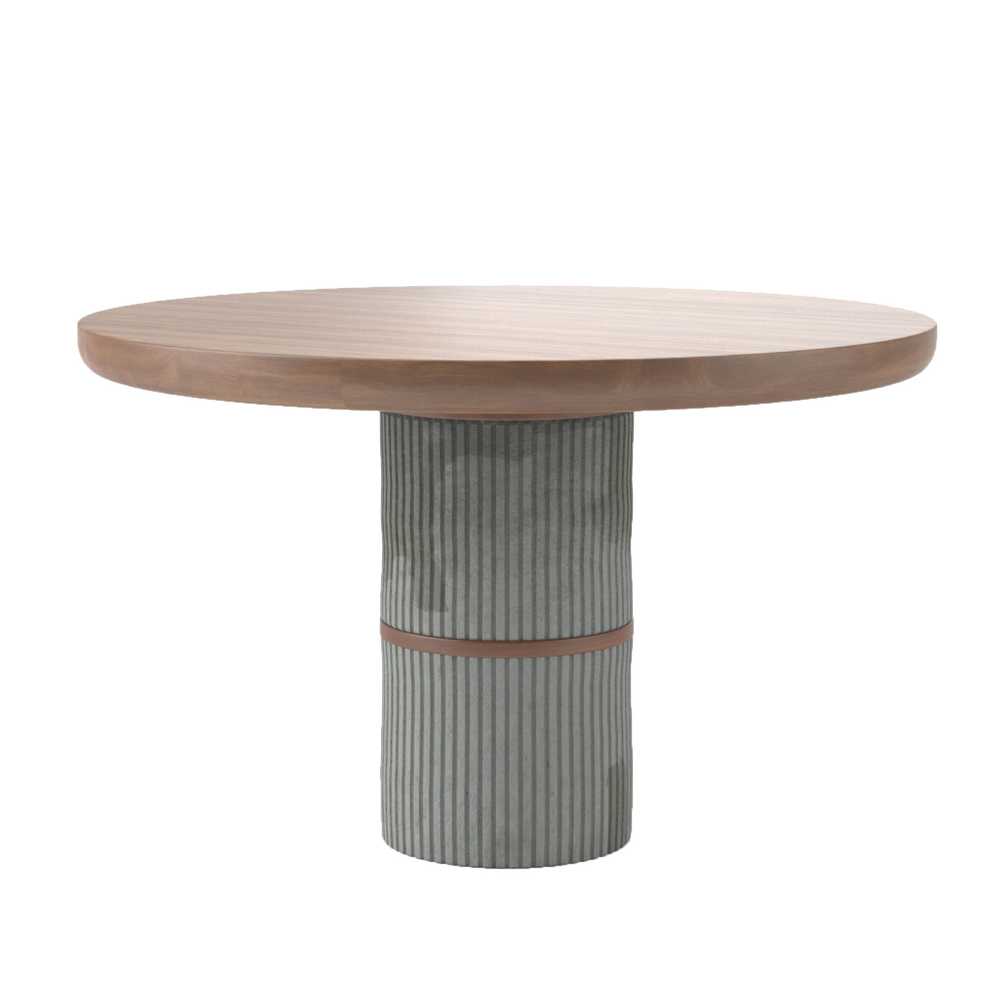 Table Model Collection side with three tiers 3D model_12