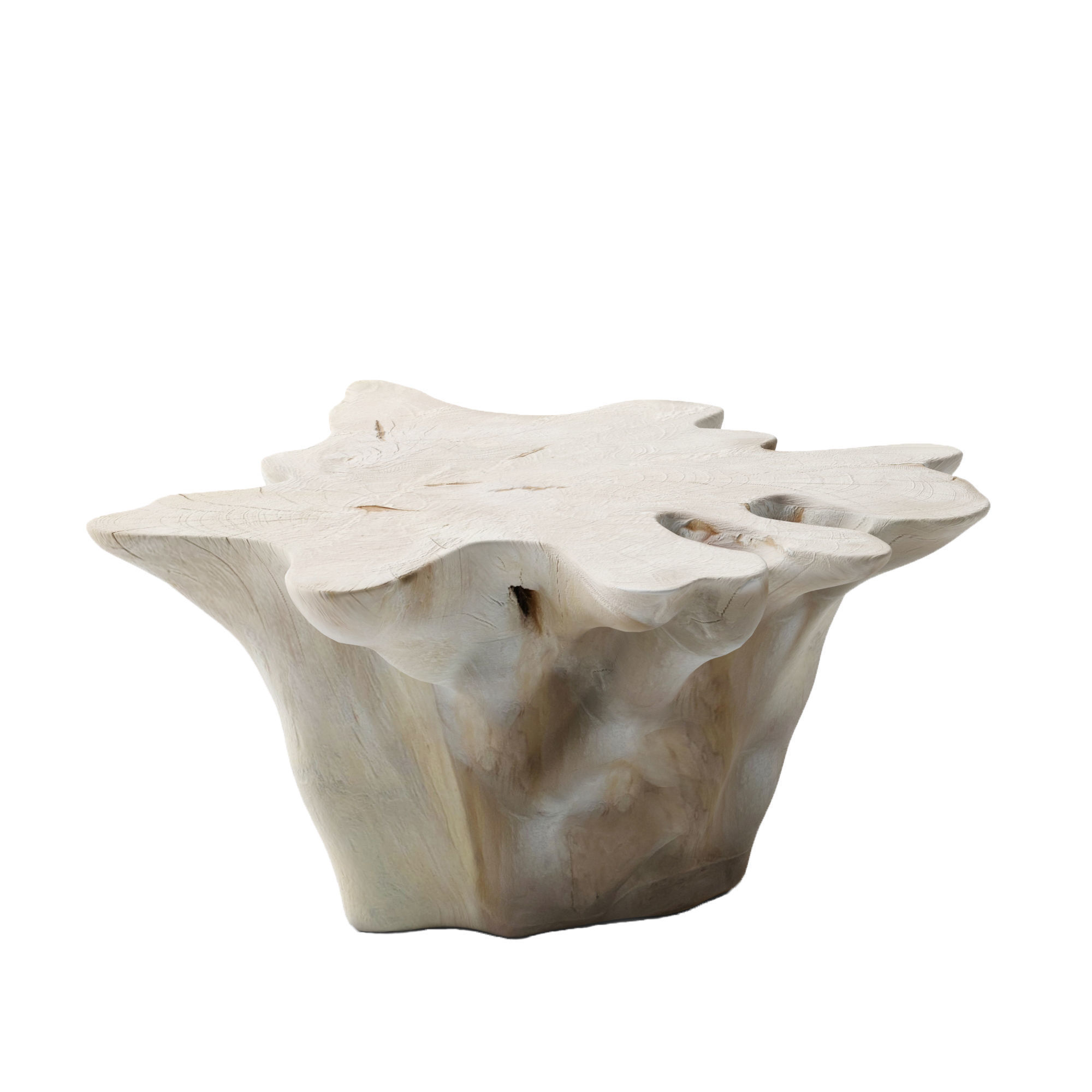 Table Model Collection side with three tiers 3D model_2