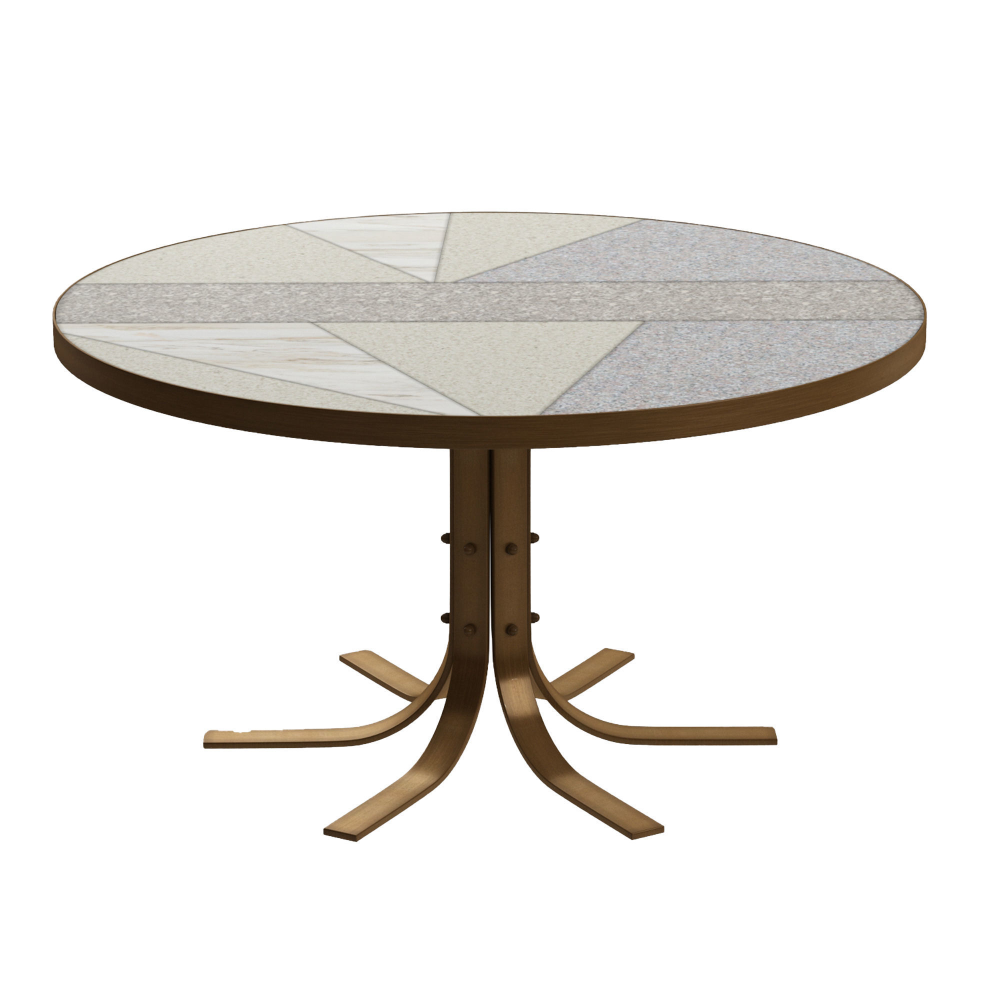 Table Model Collection side with three tiers 3D model_18