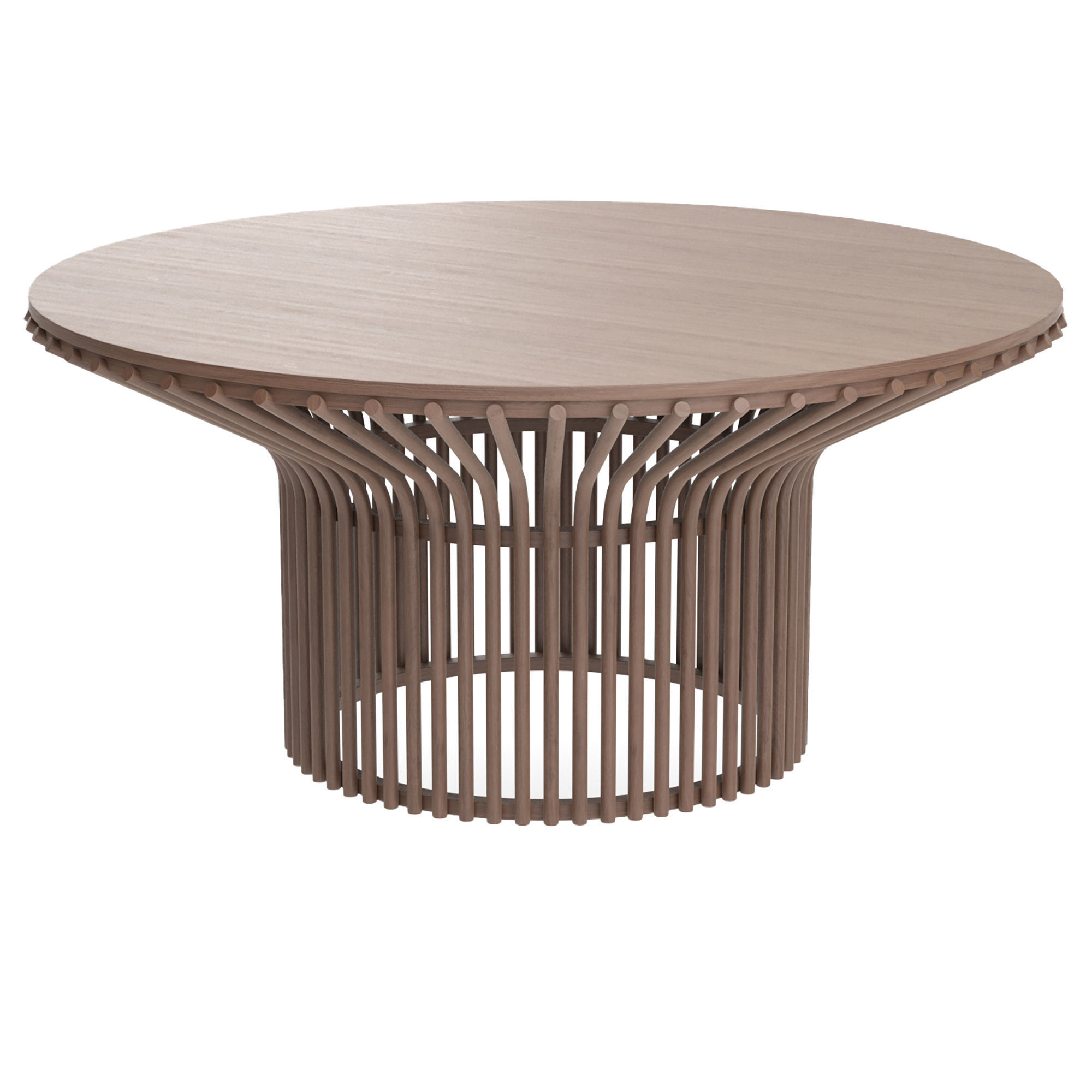 Table Model Collection side with three tiers 3D model_10