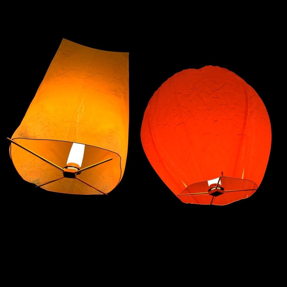 Chinese sky 3D model_2