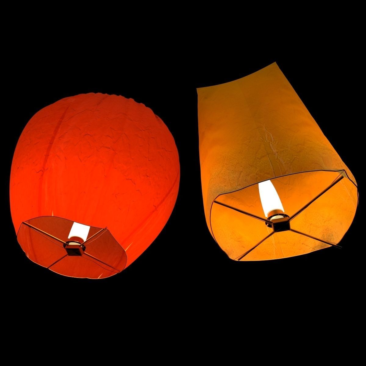 Chinese sky 3D model_1