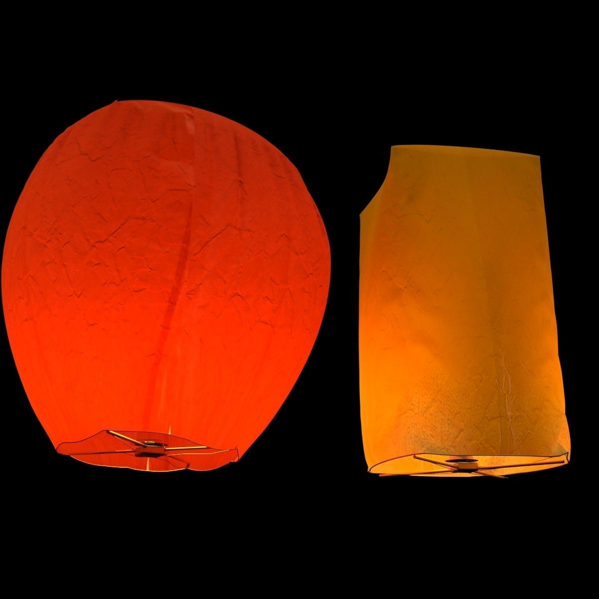 Chinese sky 3D model_3