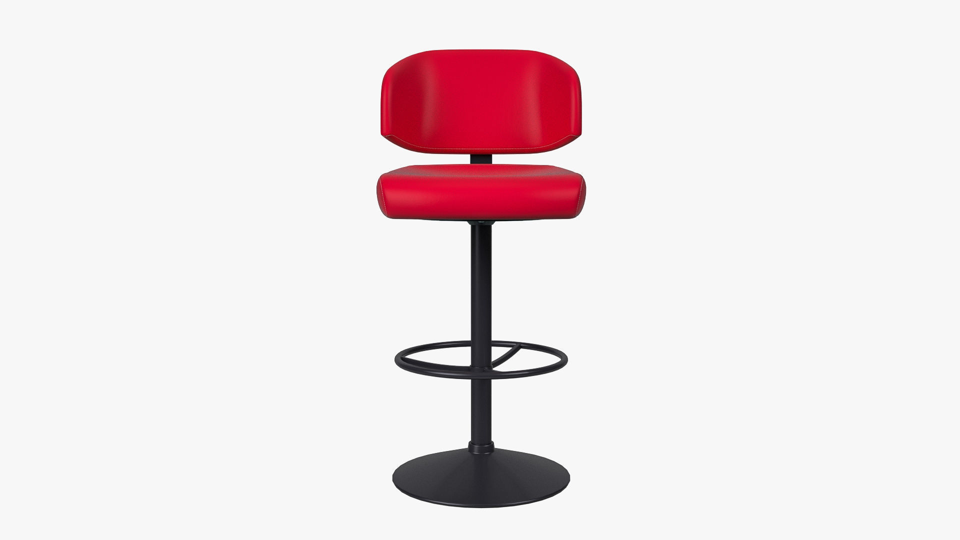 Bar Stool 01 3D model_2