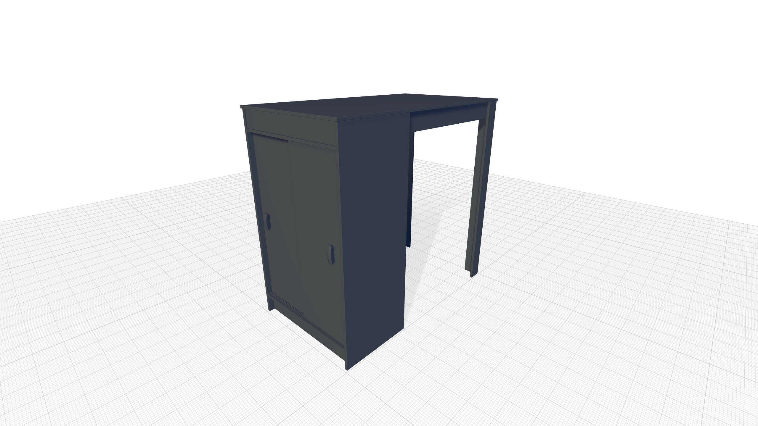 Taulbee Counter Height Dining Table 3D model_6