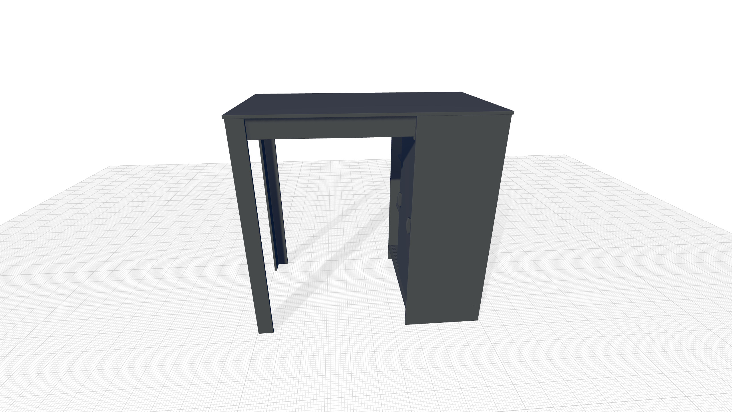 Taulbee Counter Height Dining Table 3D model_3