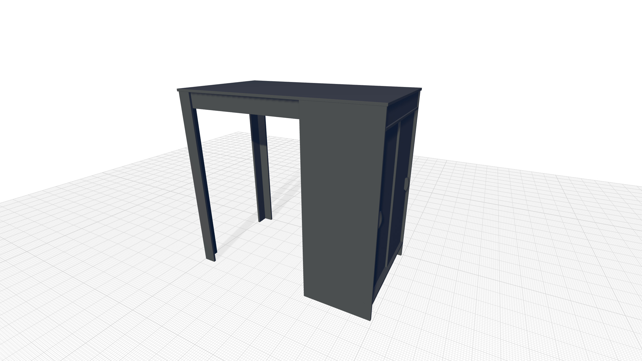 Taulbee Counter Height Dining Table 3D model_4