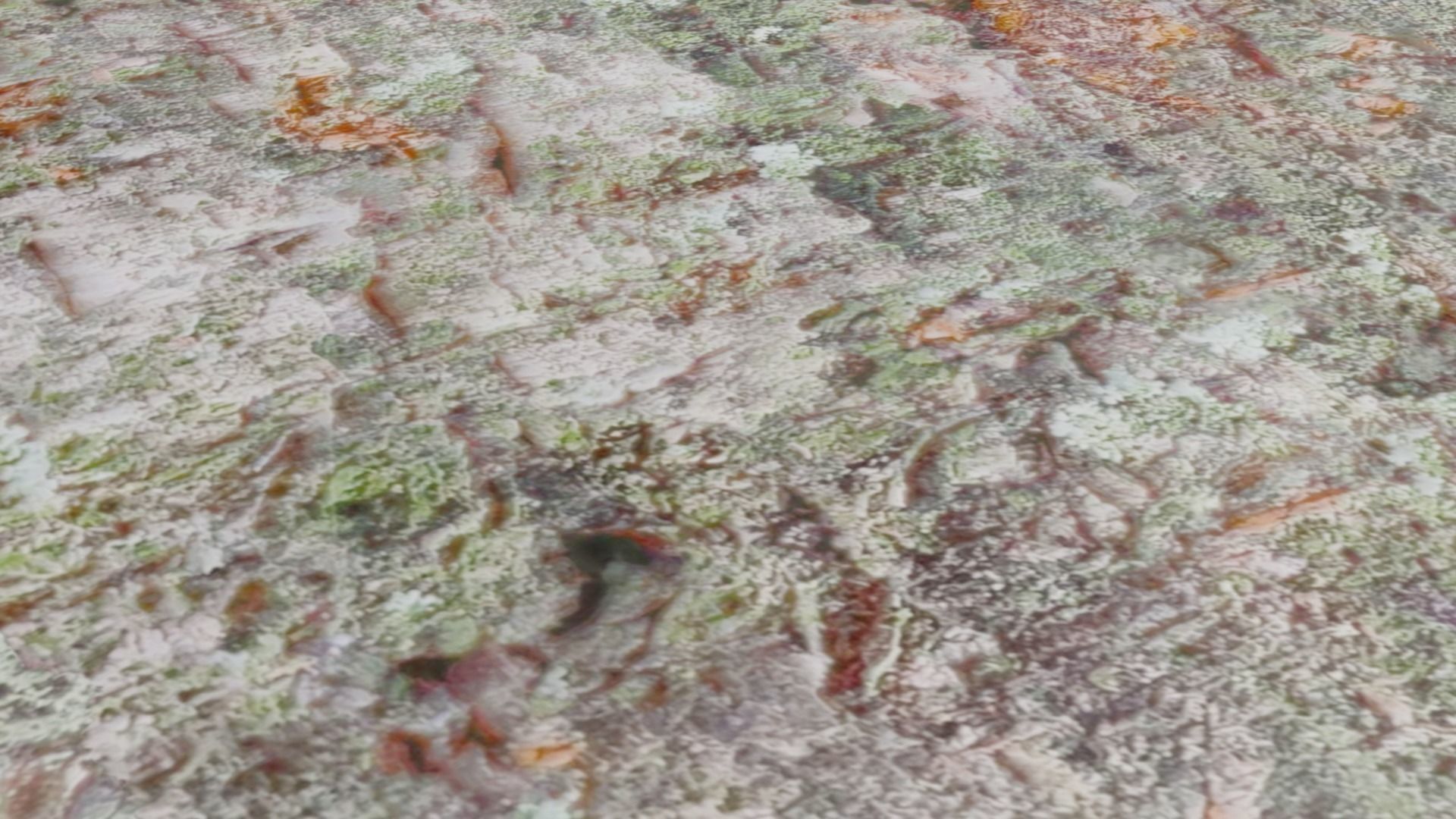 6 Wooden Pillar set 3D model_5