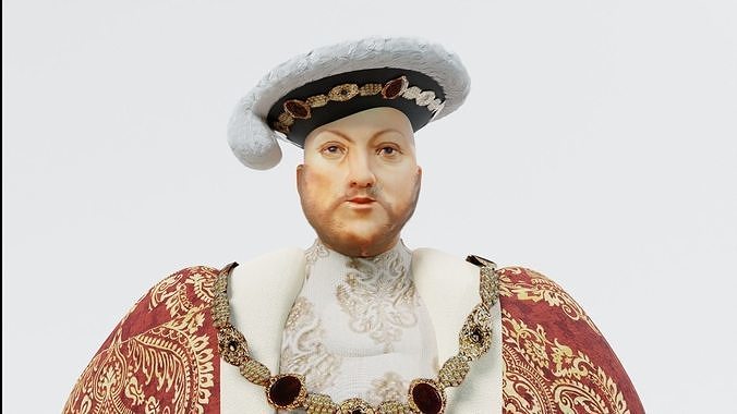 Henry VIII 3D Model 3D model