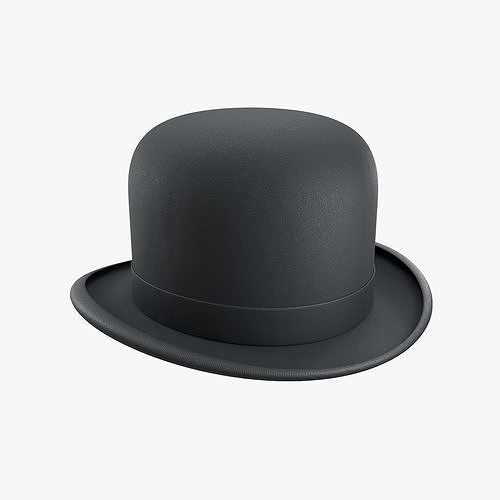 Bowler hat 3D model