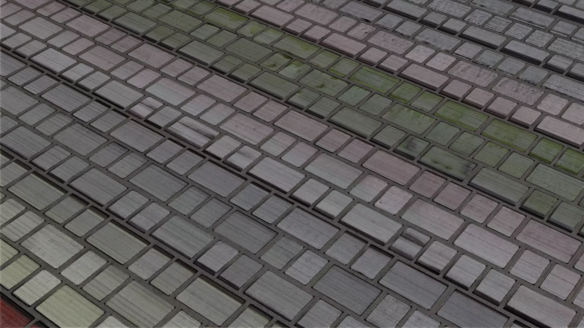 Patterned Tile Model Patterned Tile Wall 3D model | CGTrader
