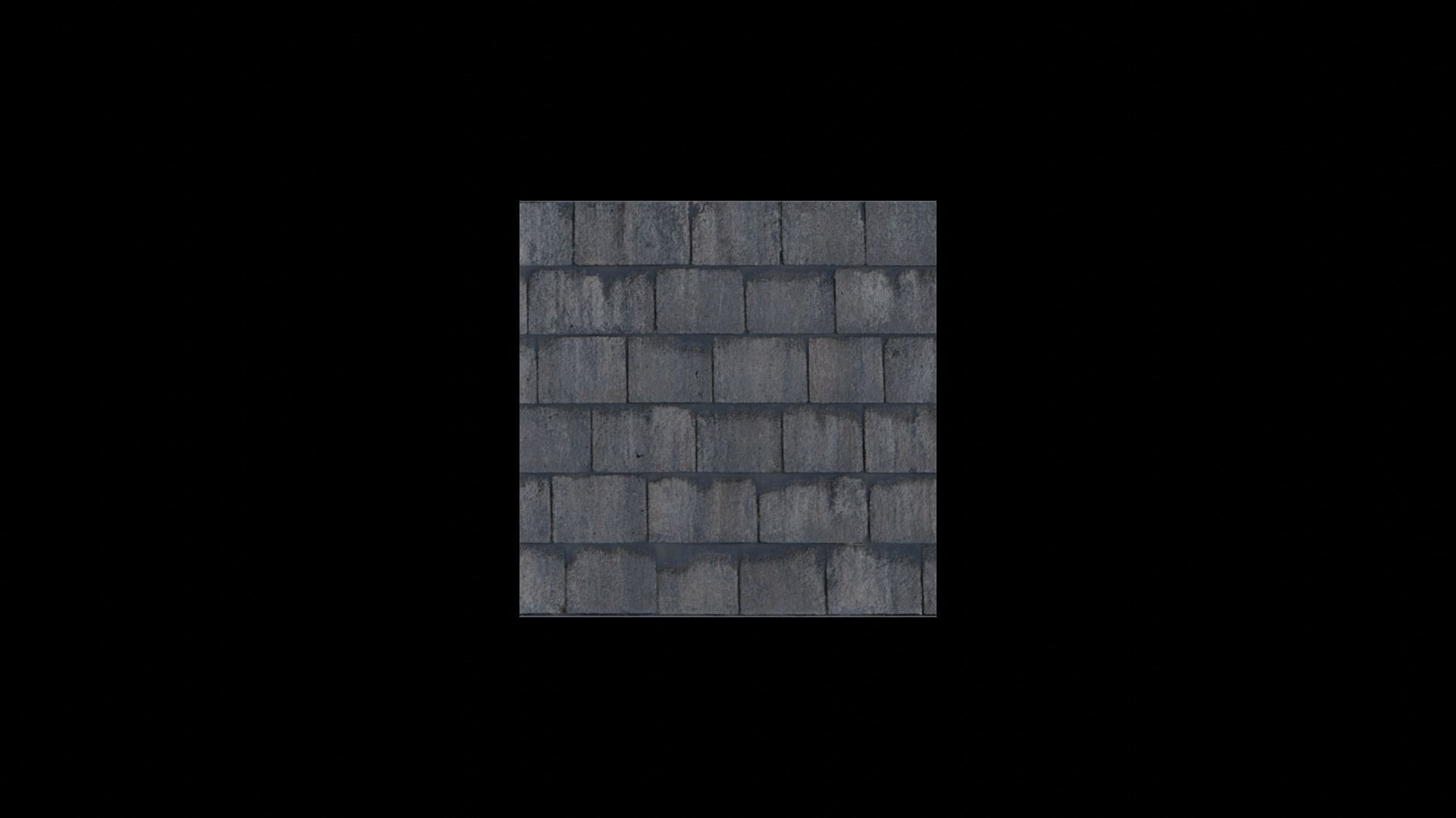 Stone Wall  3D model_4