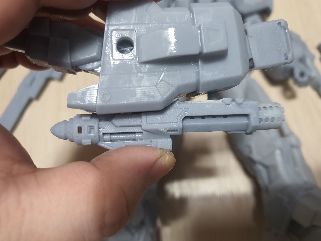 Duel Gundam  3D print model_21