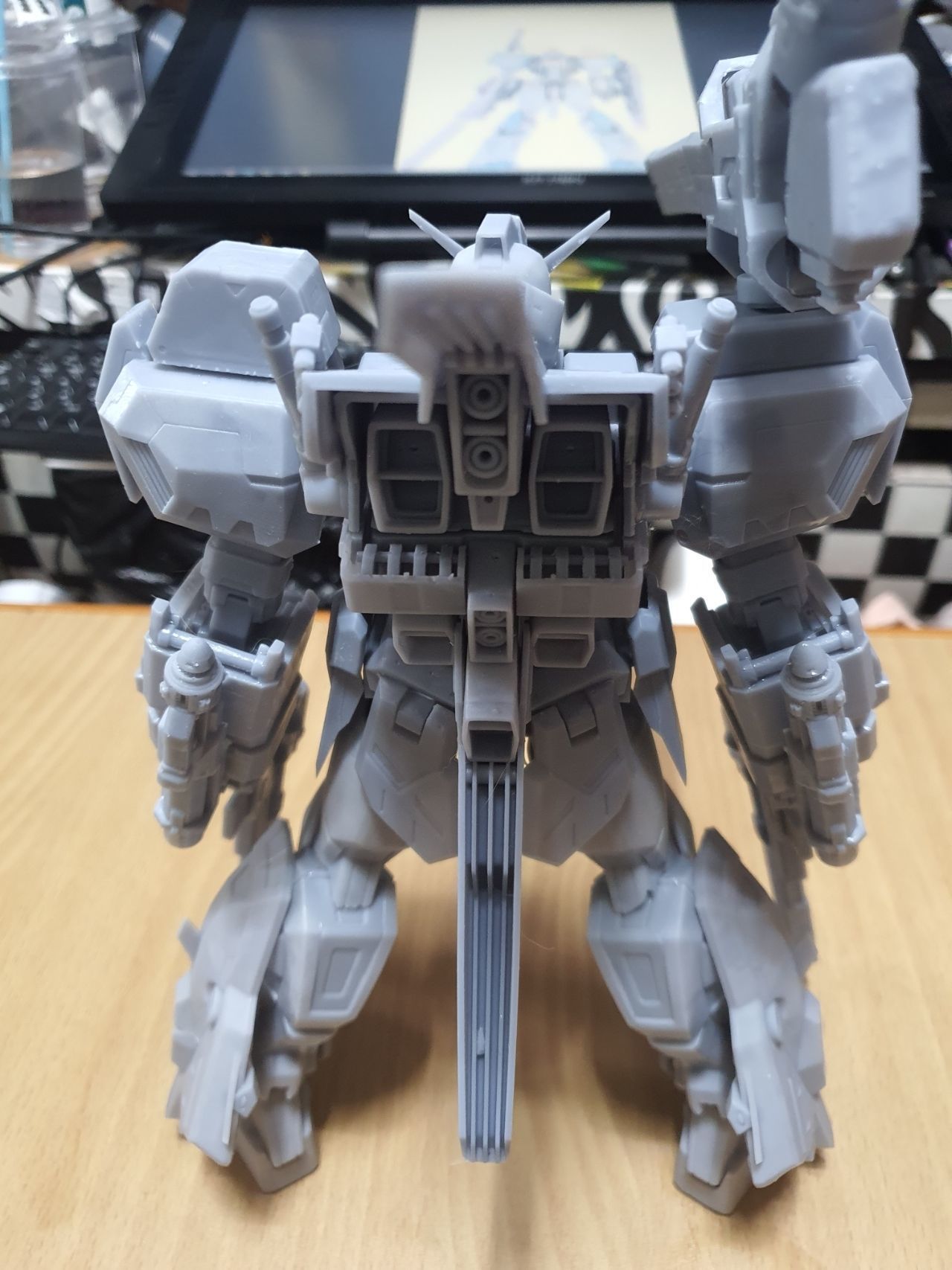 Duel Gundam  3D print model_20