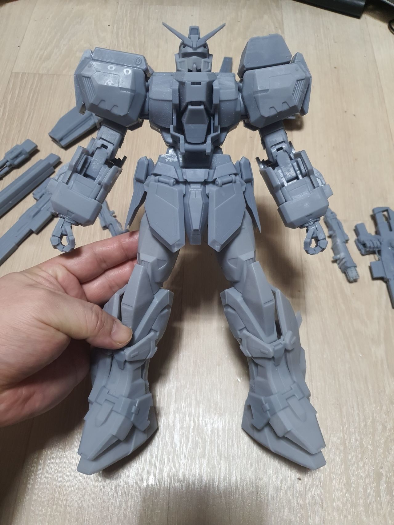 Duel Gundam  3D print model_17