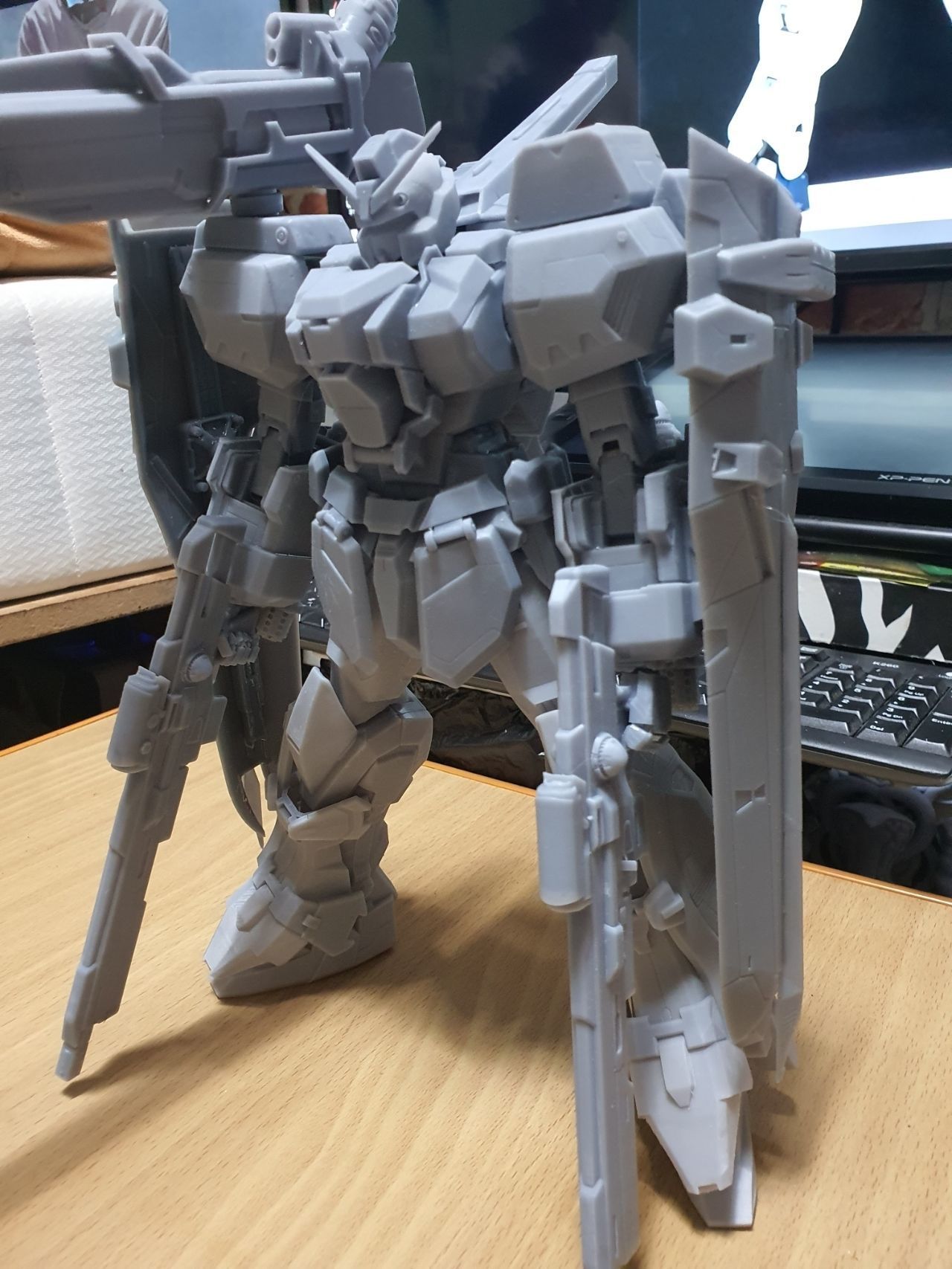 Duel Gundam  3D print model_28