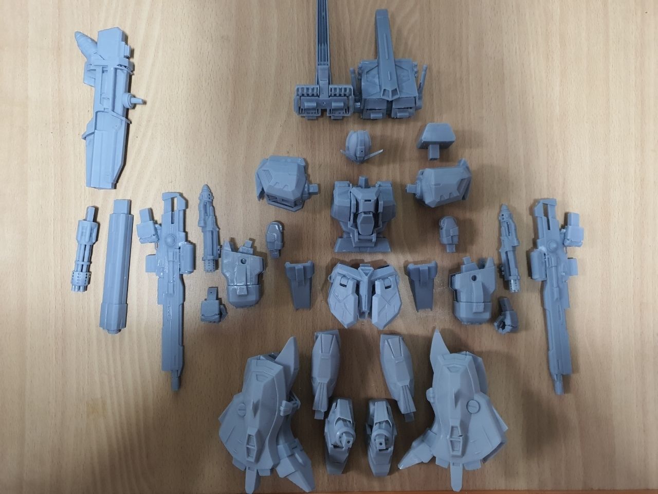 Duel Gundam  3D print model_19