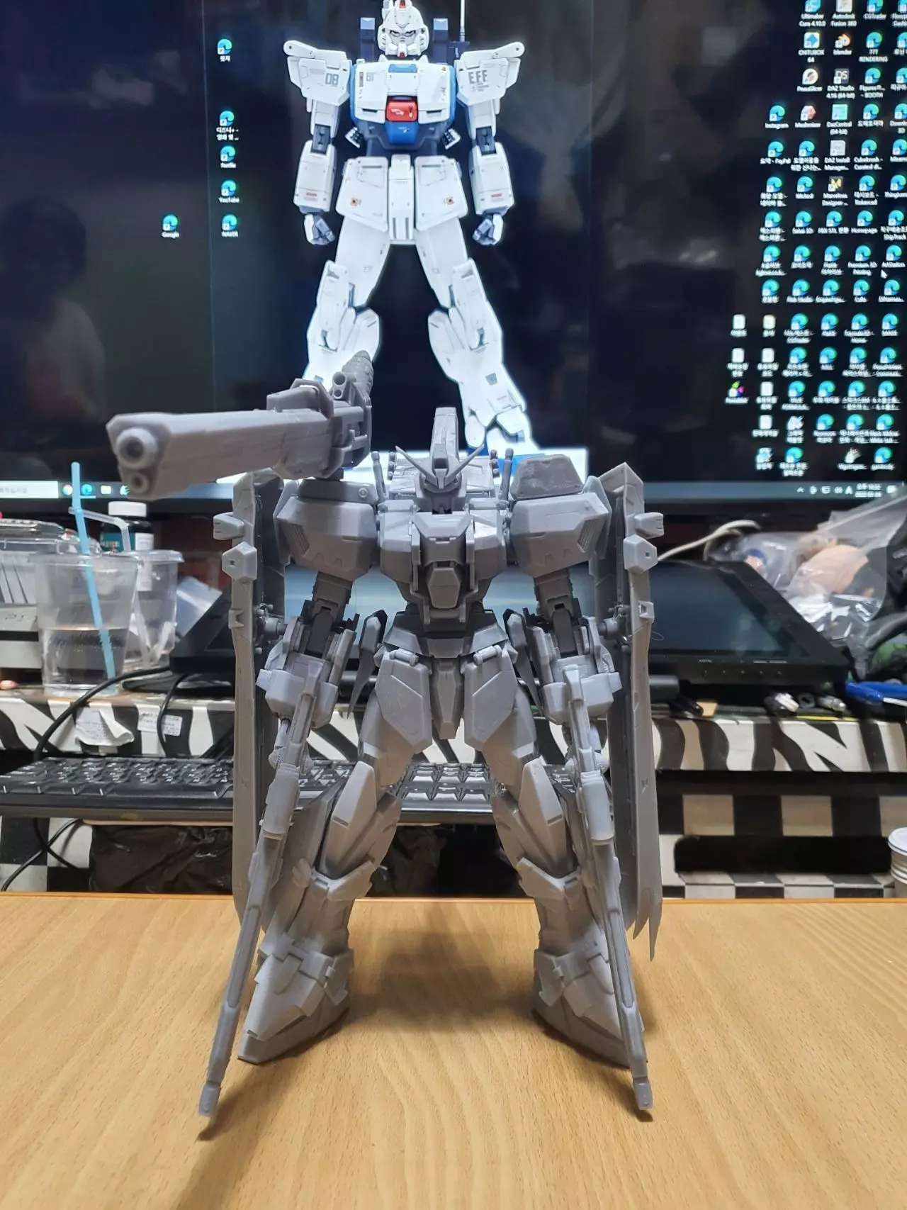 Duel Gundam  3D print model_0