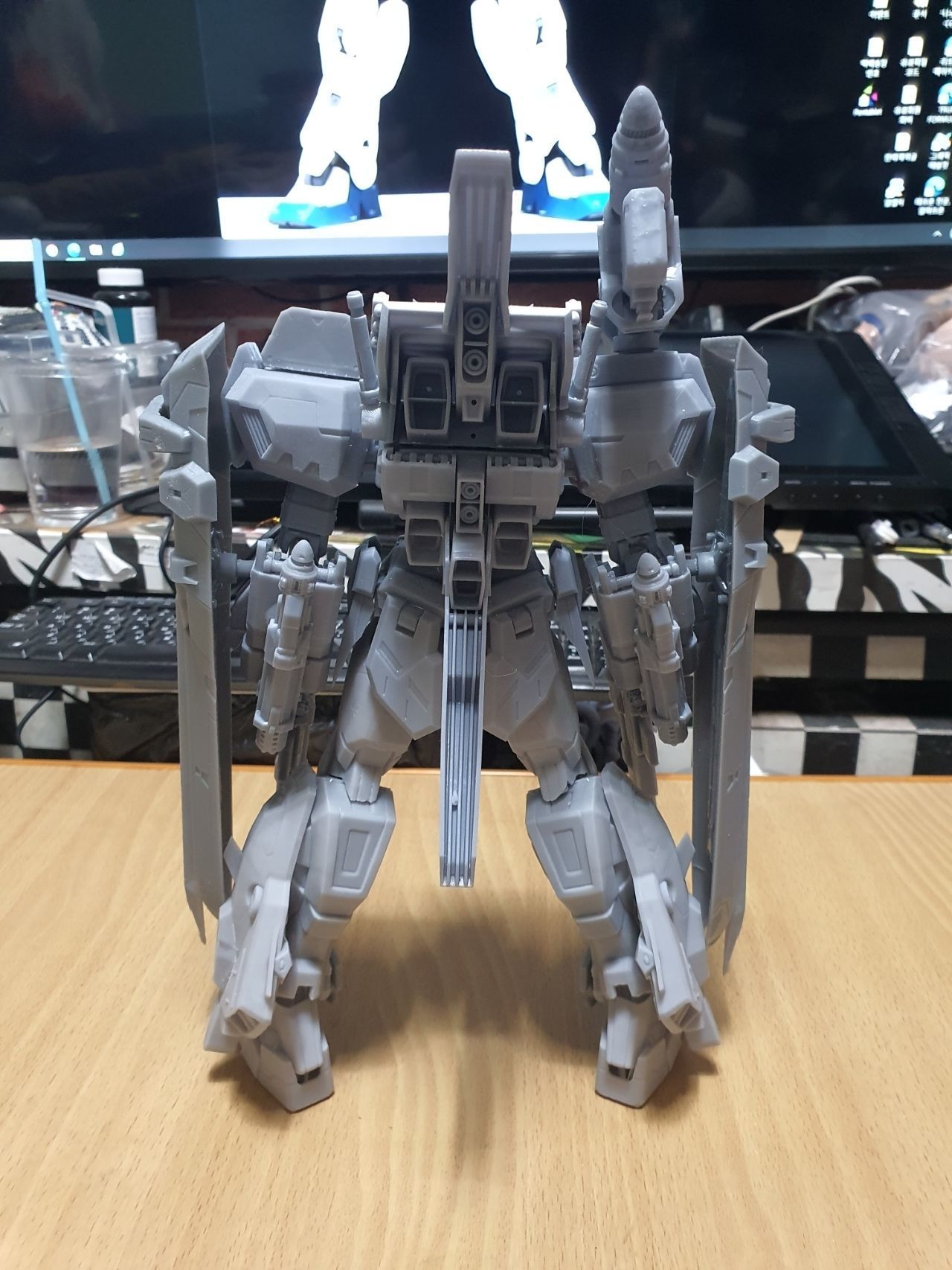 Duel Gundam  3D print model_26