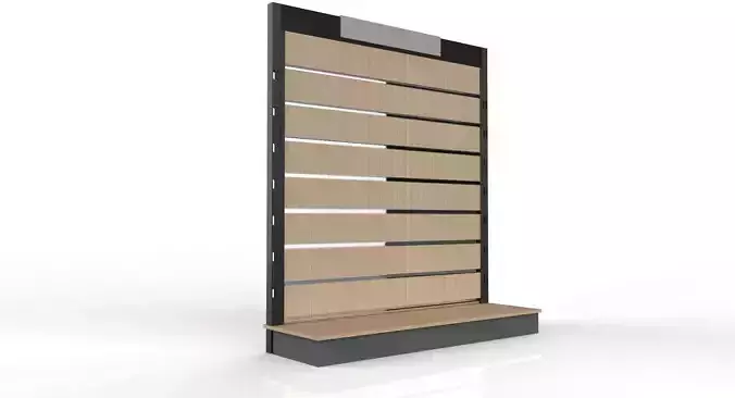 Retail Slat board display
