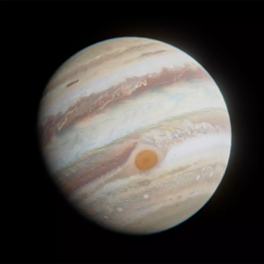 Planet Jupiter Low-poly 3D model