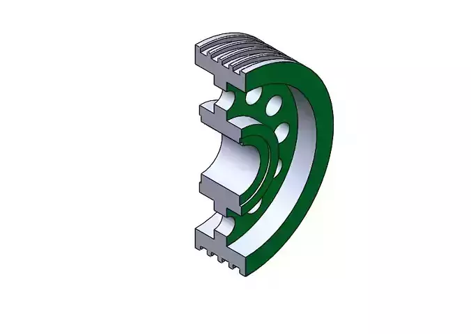 Pulley Belt 3D model