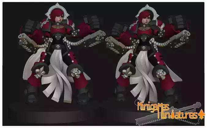 Powerfists anime space nun