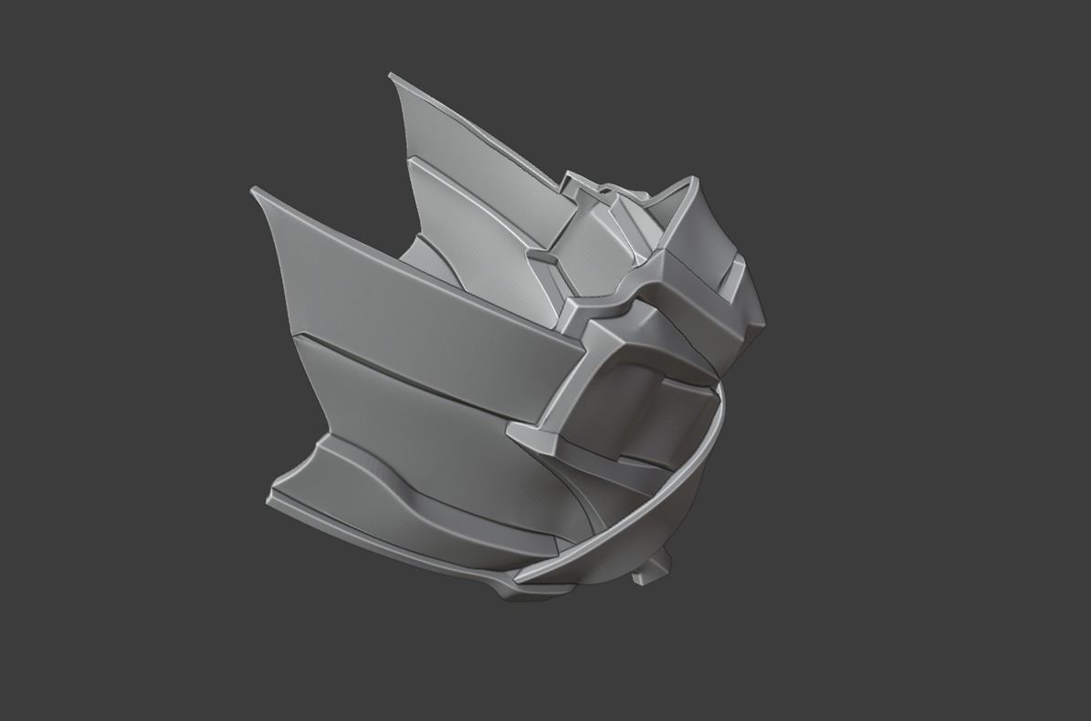 Ermac mask from Mortal Kombat 11 3D print model_19