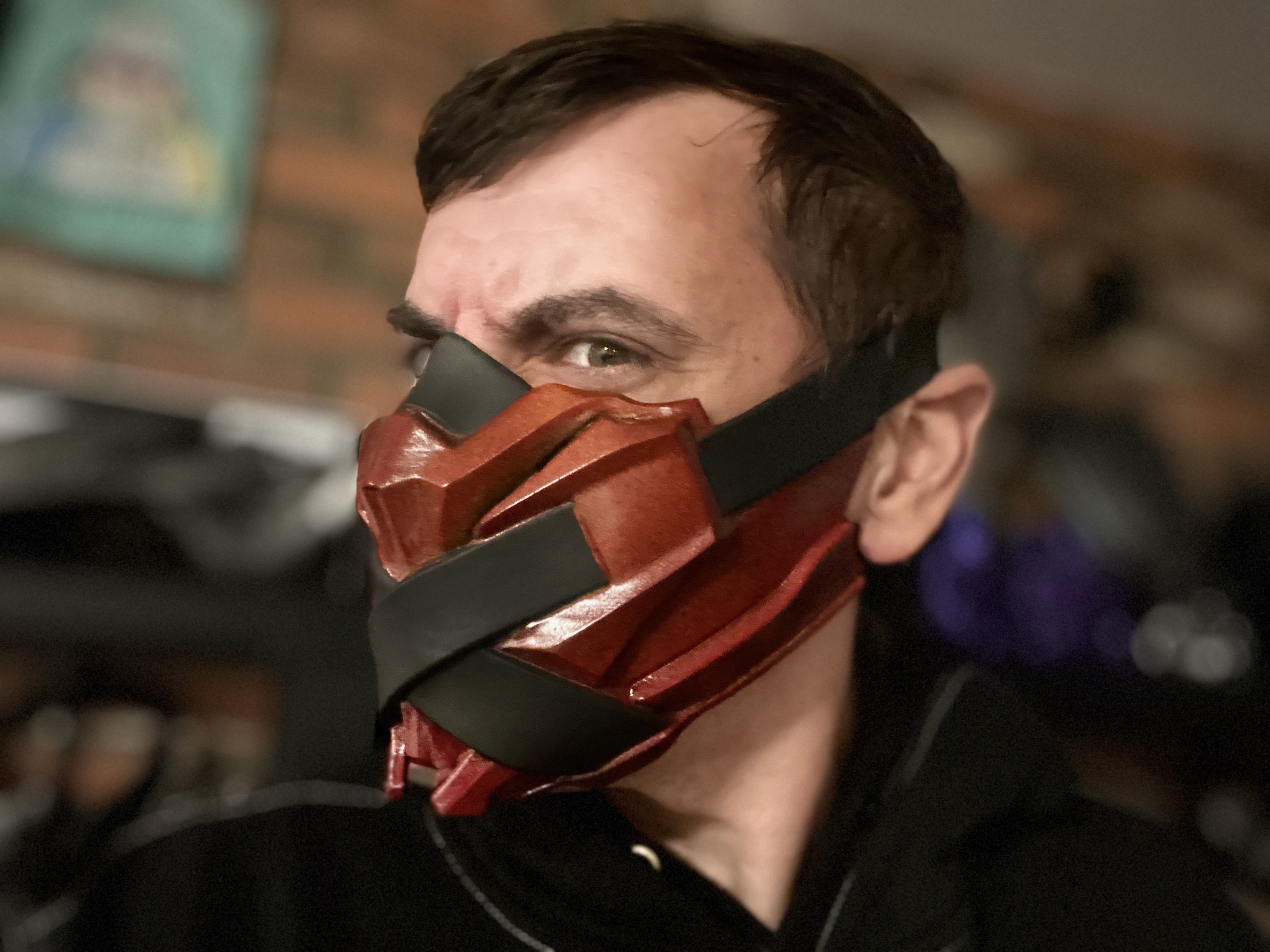 Ermac mask from Mortal Kombat 11 3D print model_3