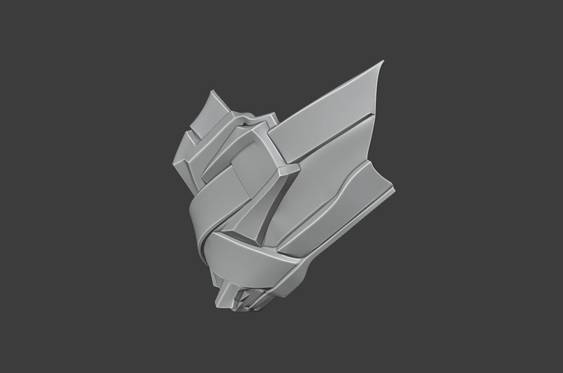 Ermac mask from Mortal Kombat 11 3D print model_13