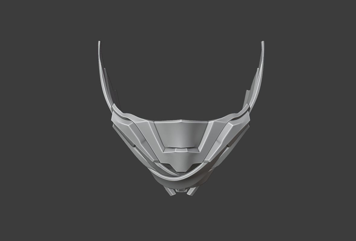 Ermac mask from Mortal Kombat 11 3D print model_20