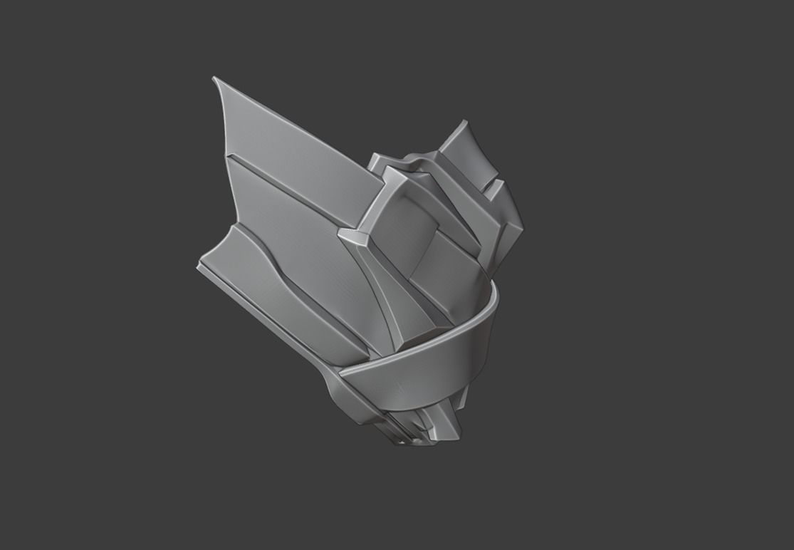 Ermac mask from Mortal Kombat 11 3D print model_14