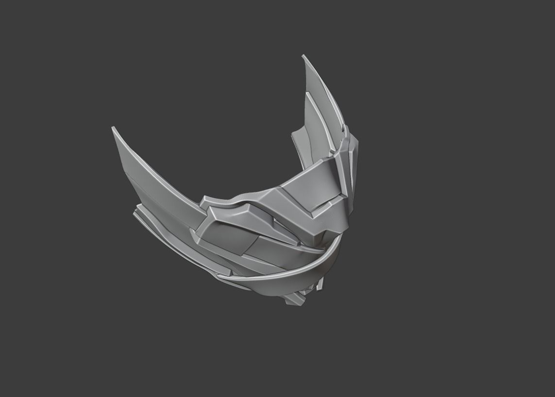 Ermac mask from Mortal Kombat 11 3D print model_18