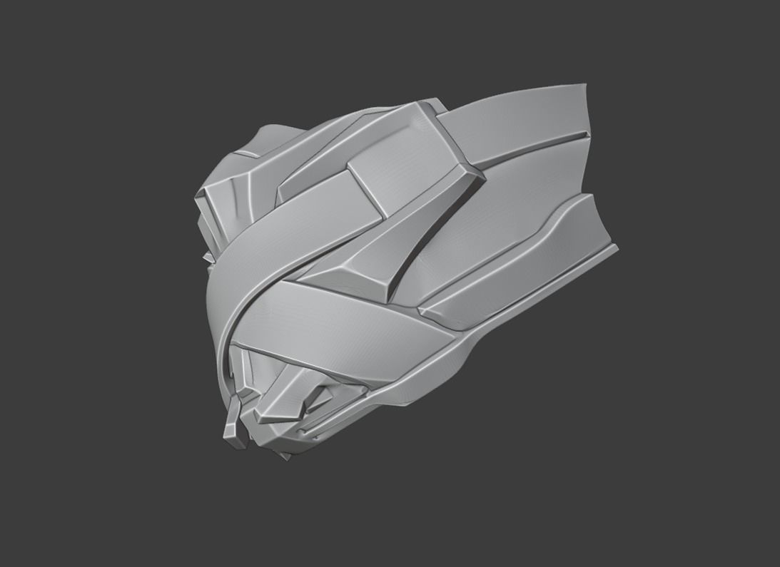 Ermac mask from Mortal Kombat 11 3D print model_17