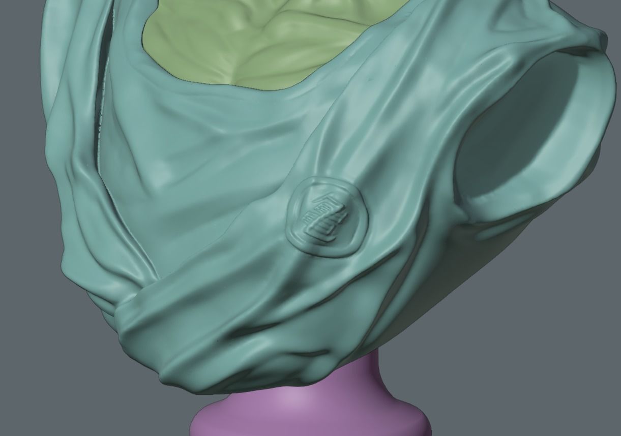 Dragonball Son Goku bust - STL 3d printing file 3D print model_12