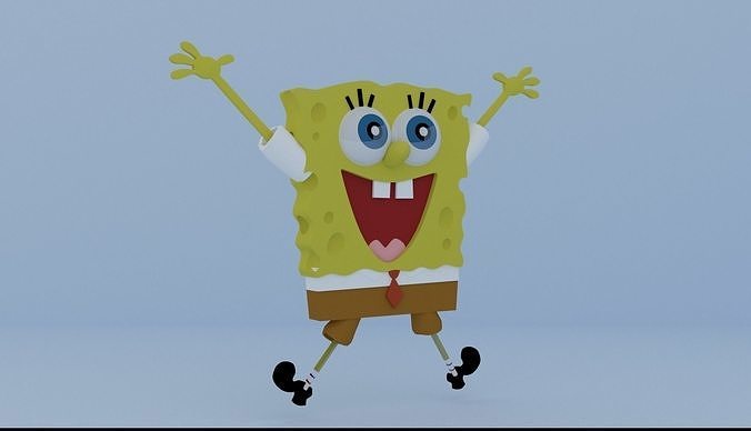 Spongebob squarepants 3D model 3D print model