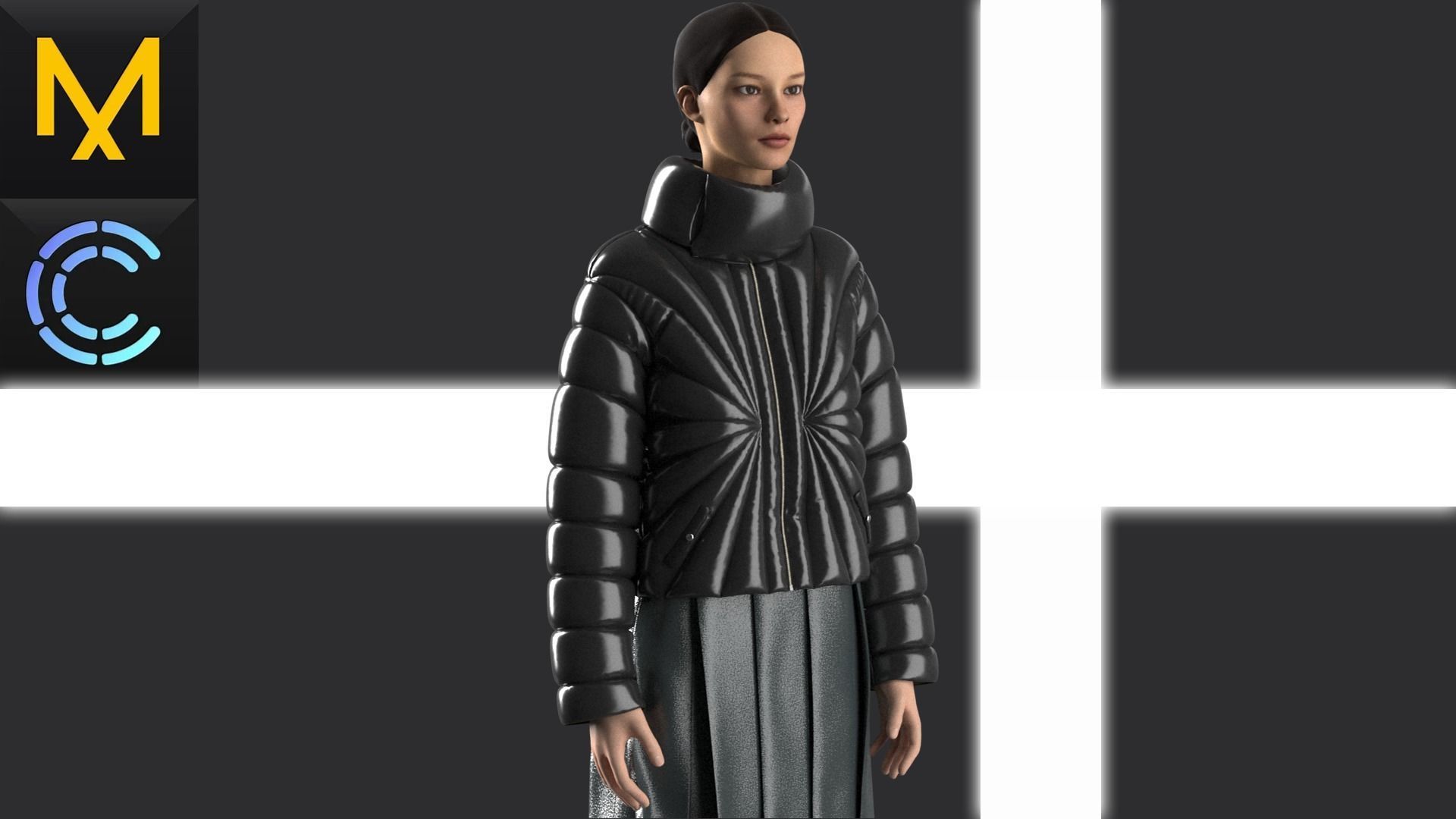 Outfit Female OBJ mtl FBX ZPRJ 3D model_4