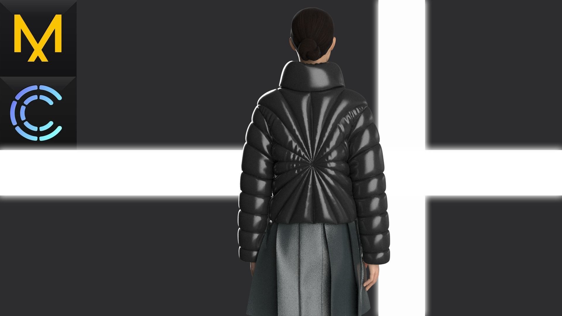 Outfit Female OBJ mtl FBX ZPRJ 3D model_6